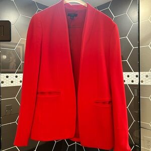 J. Crew 6T Women's Red Parke Blazer